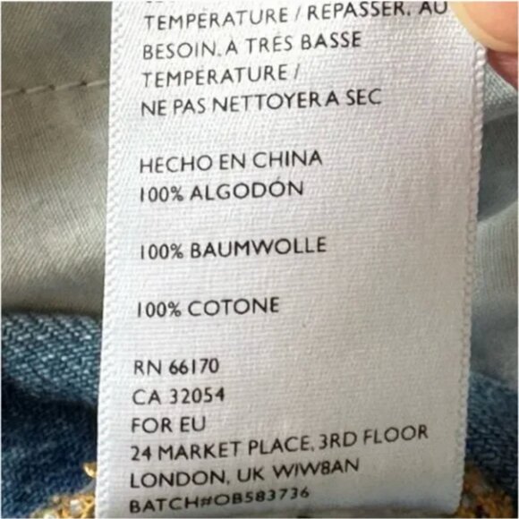 BDG Oversized Distressed Denim Overalls from Urban Outfitters Size XS - Picture 10 of 10